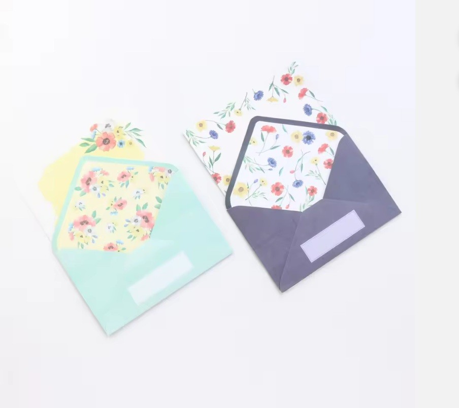 Cute Flora Pattern School Student Letter Paper and Envelope Set Stationery Supplies,4 Letter Papers +2 Envelopes,free Shipping