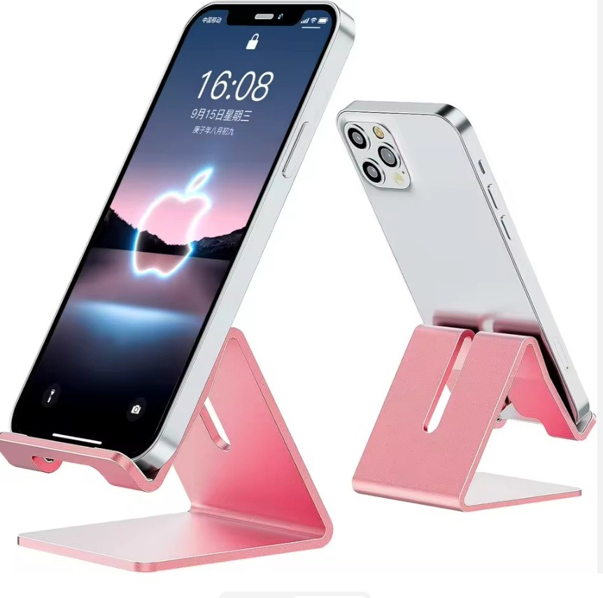 Factory Price Adjustable Foldable Desktop Cell Phone Holder Mount Stand for Smartphones and Tablets