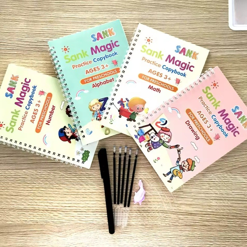 13x19cm Best Gift Calligraphy Practice Simple Handwriting Children Magic Copybook
