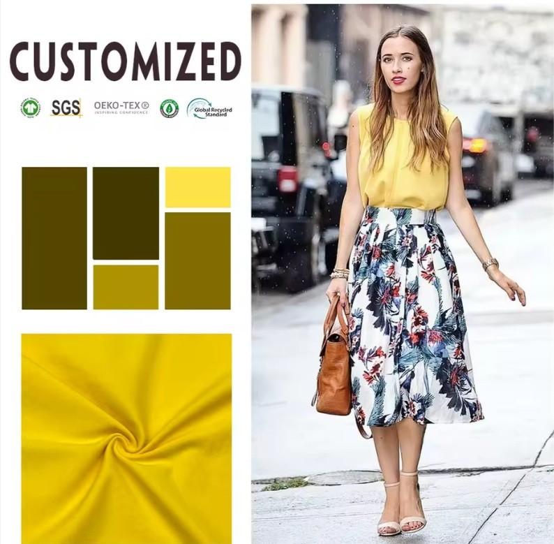 OEM&ODM Oeko-tex Certified Knitted 220gsm 67% Bamboo 28% Organic Cotton 5% Spandex Jersey Fabric for Clothing