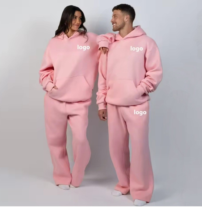 Double Lines Drop Shoulder Black Unisex