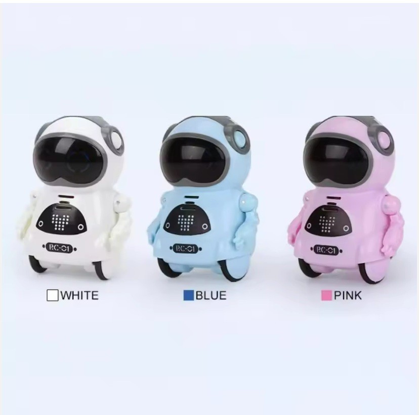 Kids Educational Toy Robot Programming Dancing Toy with Light Music for Children's Voice Smart Baby Toys